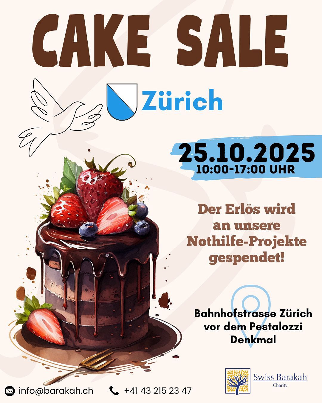 cake sale zürich