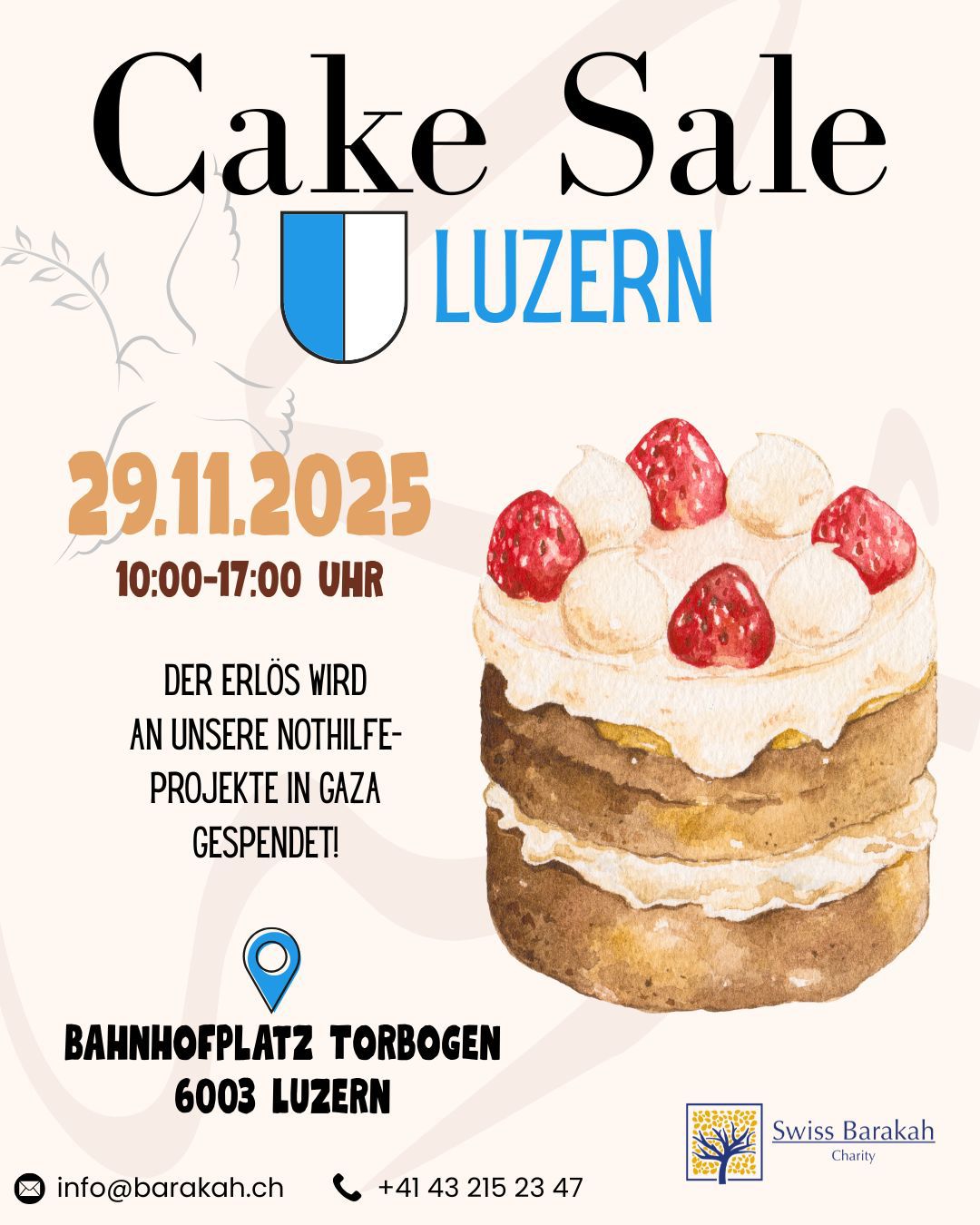 cake sale luzern