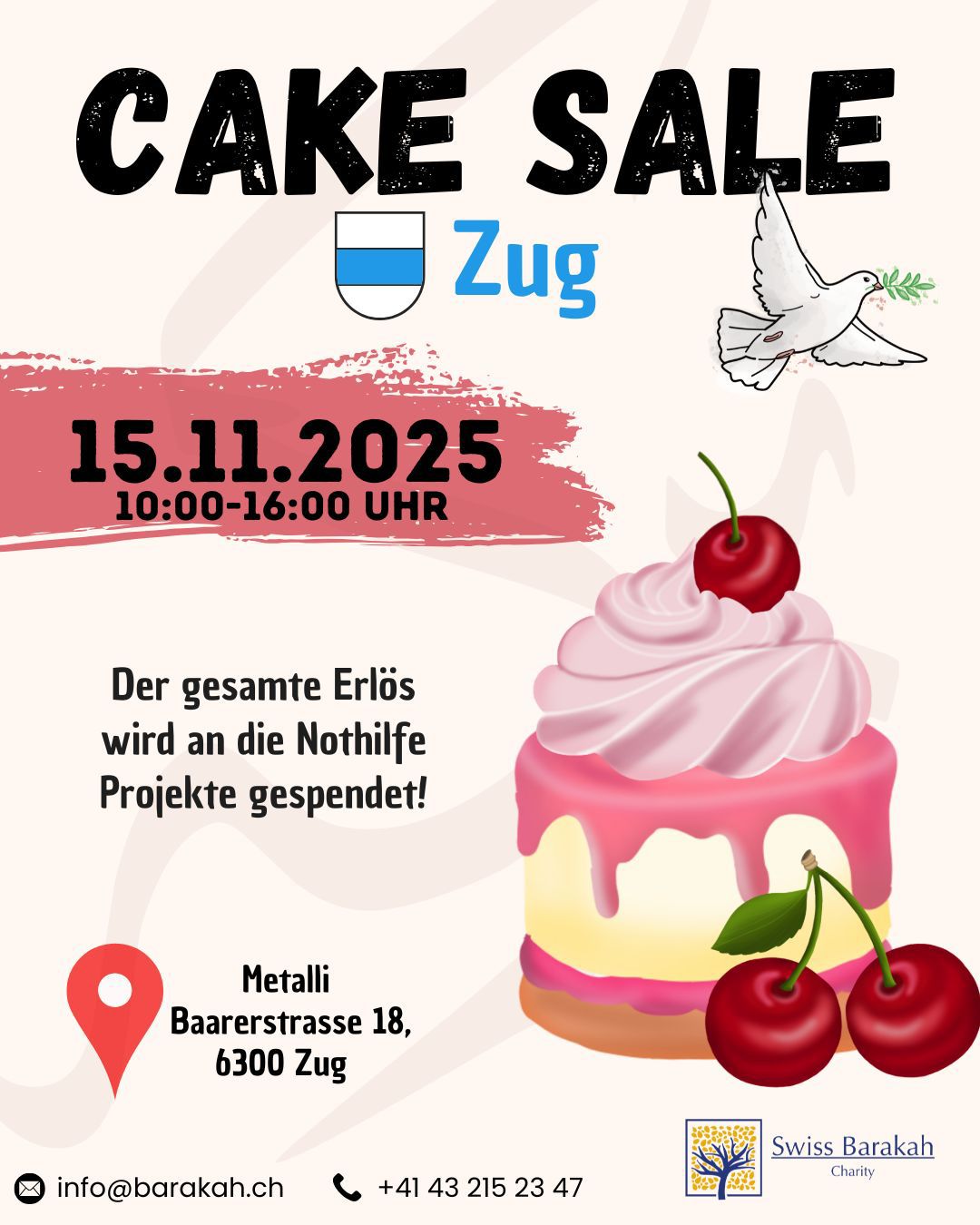 cake sale zug