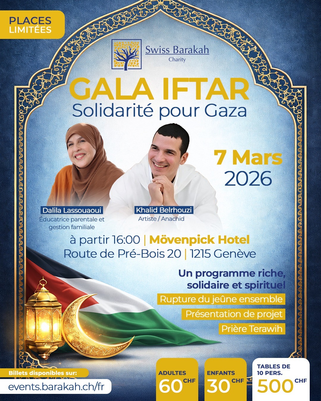 GALA IFTAR Solidarité pour Gaza