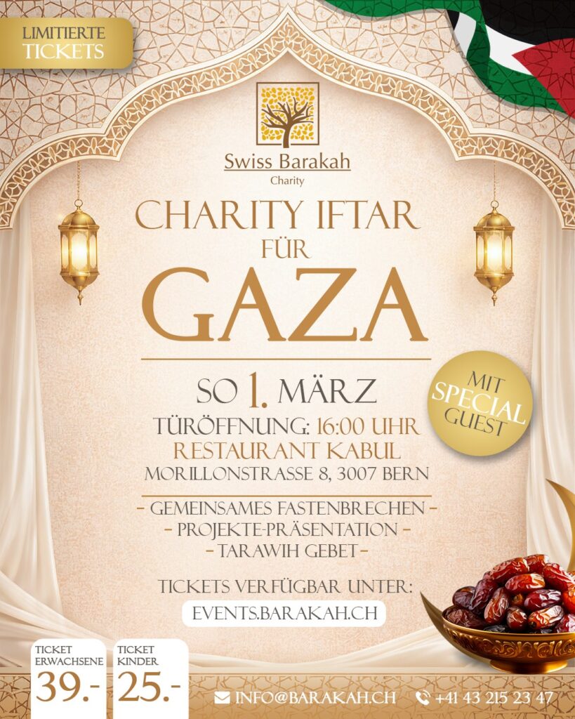CHARITY IFTAR FÜR GAZA
