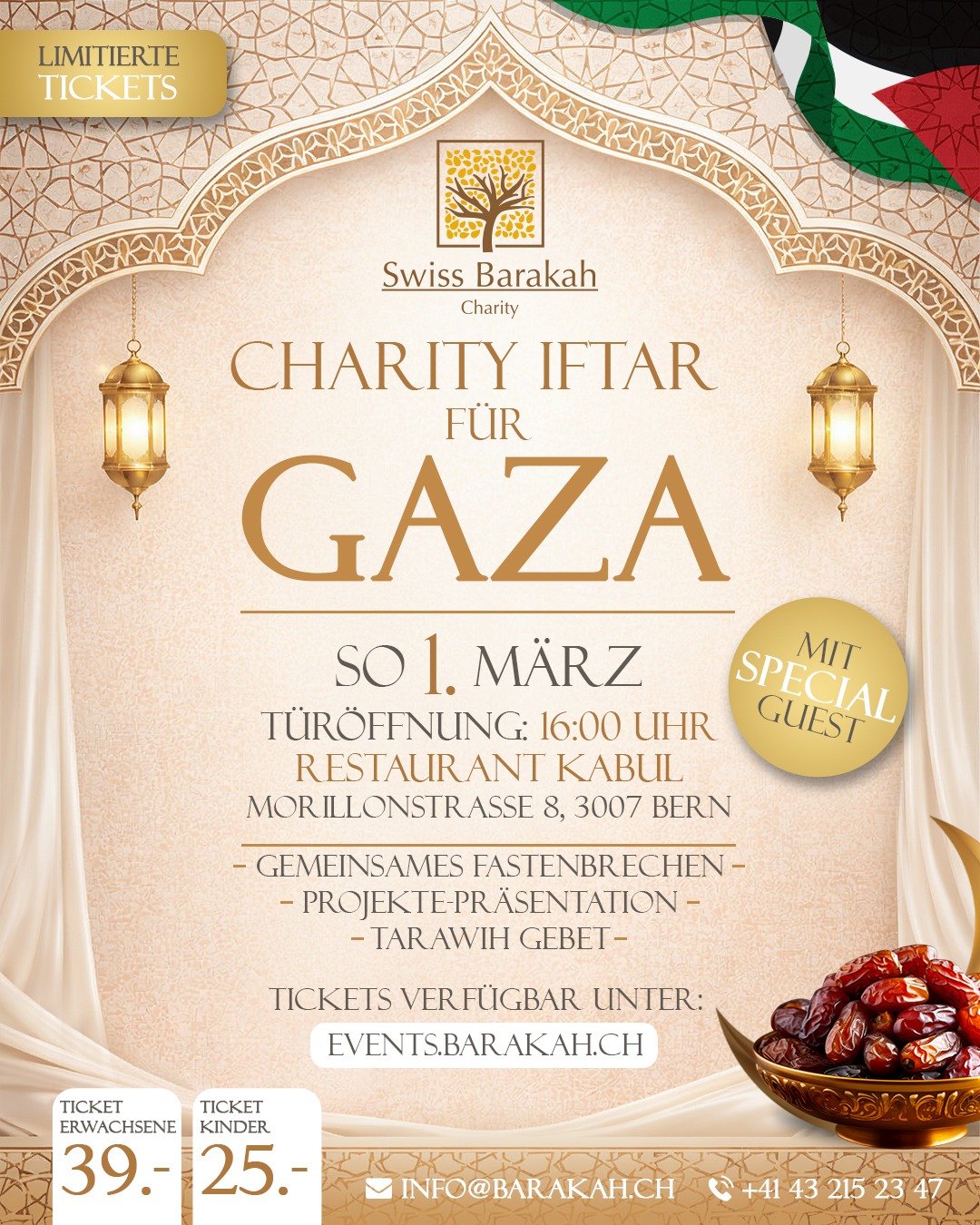 CHARITY IFTAR FÜR GAZA